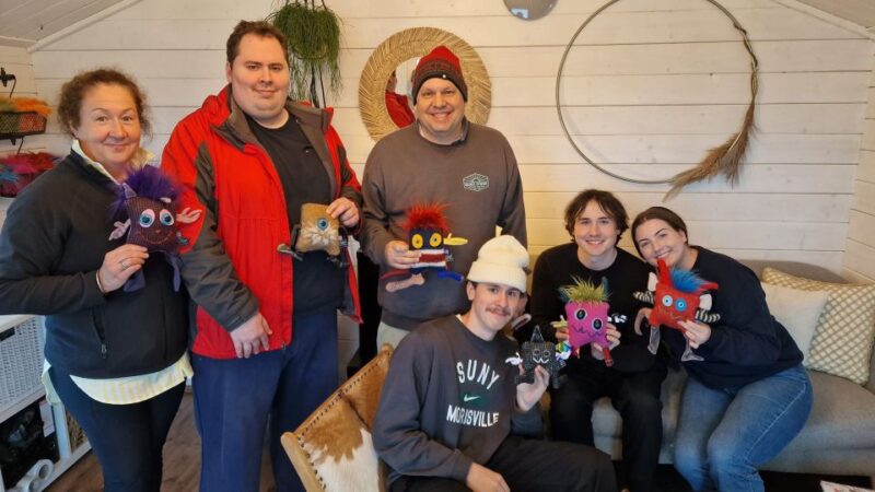 Reykjavik: Make an Icelandic Wool Monster - The Crafting Experience and Personal Touch