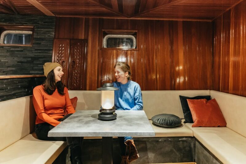 Reykjavik: Northern Lights Yacht Tour - Inside Lounge and Bar: A Cozy Retreat When Weather Turns Cold