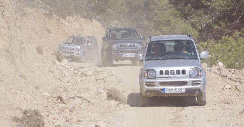 Rhodes: 4x4 Self-Drive Jeep Tour with Pickup in the North - Off-Road Trails and Scenic Viewpoints