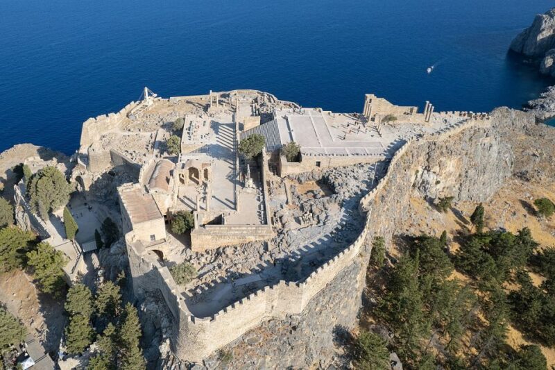 Rhodes: Acropolis of Lindos Entry Ticket with Audio Guide - Key Points