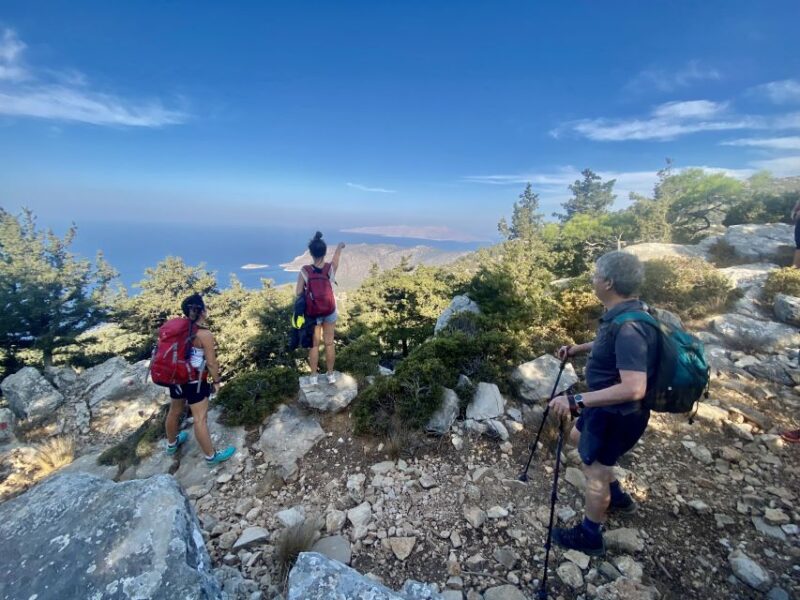 Rhodes: Akramitis Mountain Guided Hike - Food, Refreshments, and Rest Stops