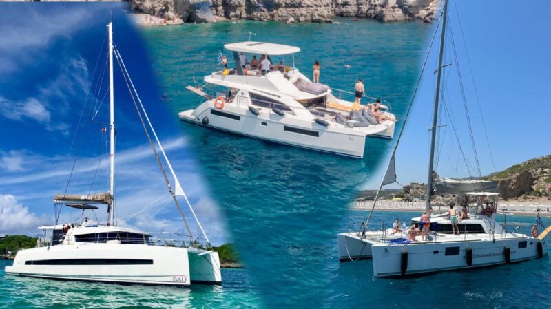 Rhodes: All-Inclusive Catamaran Cruise with Lunch and Drinks - Exploring Anthony Quinn Bay and Its Underwater Beauty