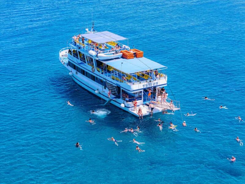 Rhodes: Bay to Bay Cruise with Lunch - Exploring Anthony Quinn Bay: The Films Famous Seaside Spot