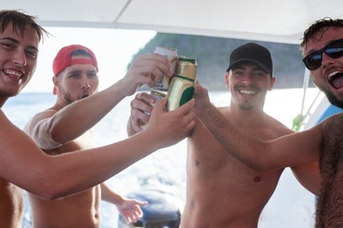 Rhodes Bay to Bay Swim Cruise-Greek Buffet w/wine included - Key Points