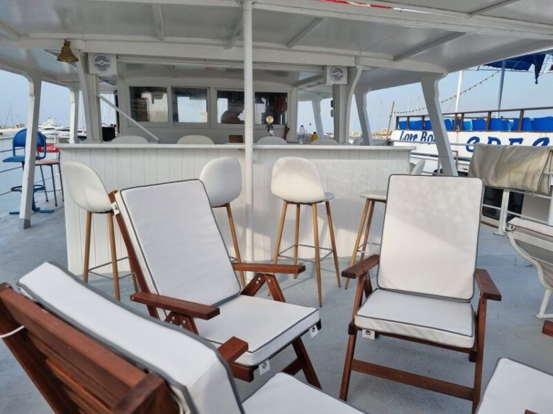 Rhodes: Bay to Bay Swim Cruise with Greek Buffet and Wine - Cruising Past Faliraki and Ladiko Bay