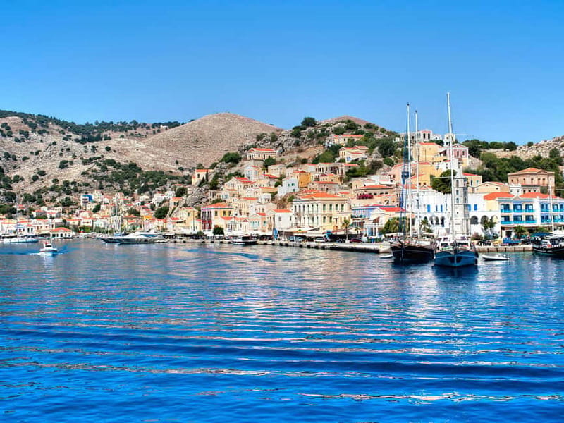 Rhodes: Boat trip to Symi island with swimming at St. George - Rhodes: Boat trip to Symi island with swimming at St. George