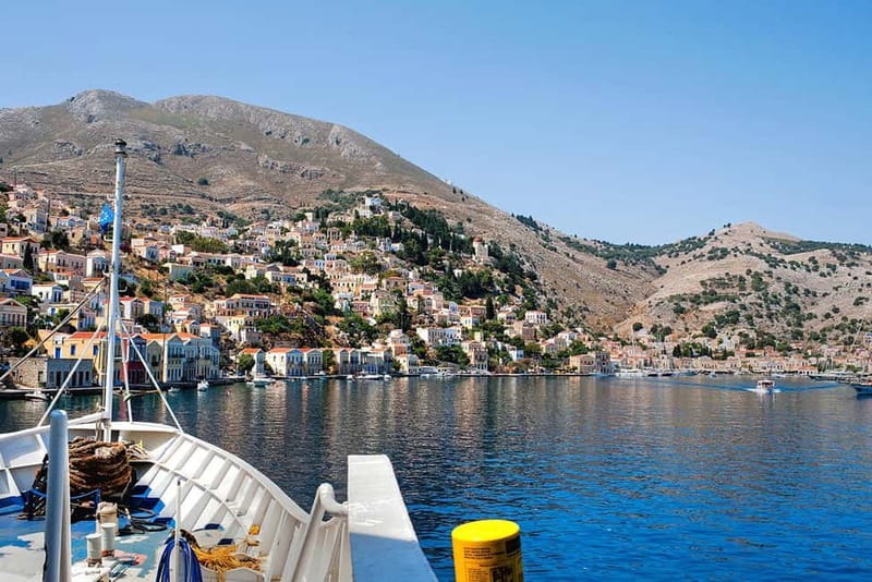 Rhodes: Boat trip to Symi island with swimming at St. George - Swimming and Snorkeling at St. George Bay