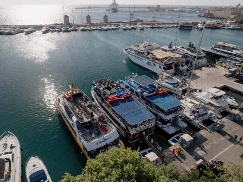 Rhodes: Boat Trip to Symi - Panormitis & St. George Bay - Visiting Panormitis Monastery: A Sacred Stop