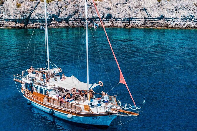Rhodes Day Cruise (with lunch & unlimited drinks) 5,5 Hours - Departing from Royal Sailing Rhodes in Rhodes Town