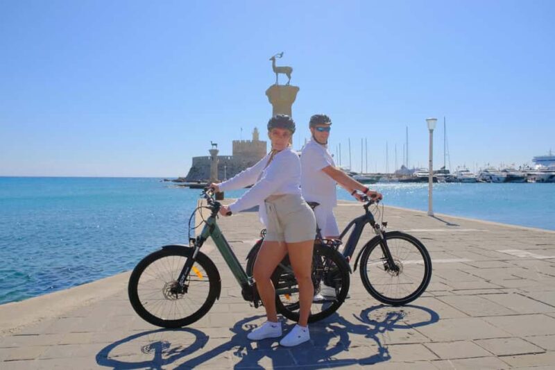 Rhodes: eBike Highlights Tour w/ Personal Photographer - Exploring the Medieval Charm of Rhodes Old Town