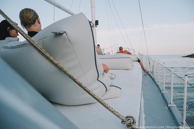 Rhodes Exclusive Sunset tour Cocktail Open bar Gourmet Live Music - Dinner Buffet with Greek Specialties on Board