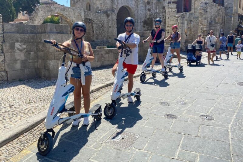 Rhodes: Explore the New and Medieval City on Trikkes - Discovering the Medieval Town and Secret Paths