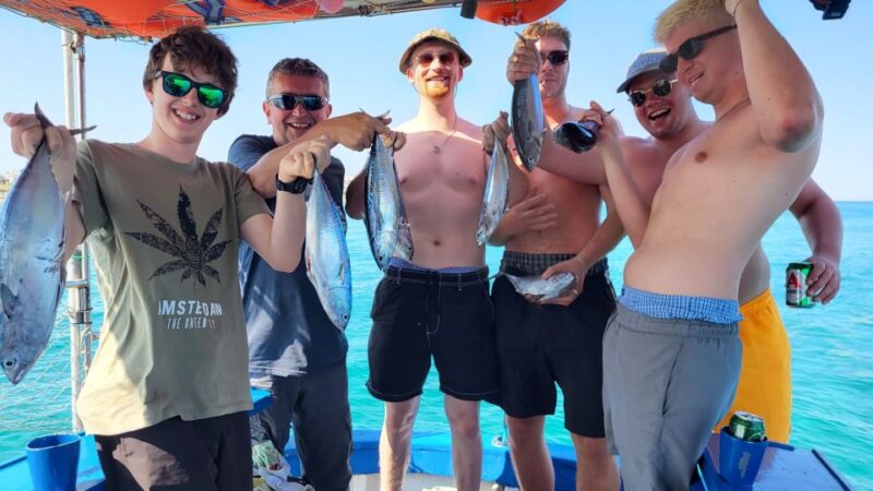 Rhodes: Fishing Trip, Snorkelling, BBQ, & Professional Guide - From Rhodes to the Shallow Sandy Beach for Fishing