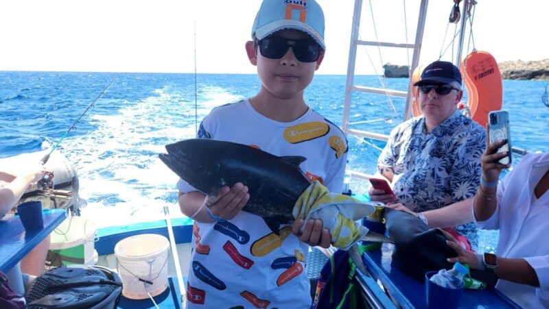 Rhodes: Fishing Trip, Snorkelling, BBQ, & Professional Guide - Snorkelling in Clear Rhodes Waters