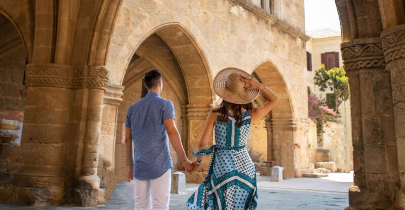 Rhodes: Guided Rhodes City By Night with Live Music & Dinner - Discover Rhodes by Night: Guided Tour with Dinner, Music, and Scenic Views