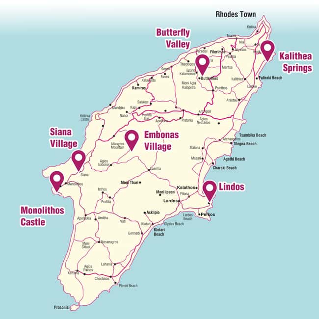 Rhodes: Guided Tour to the Islands Highlights - Cost, Inclusions, and Extras