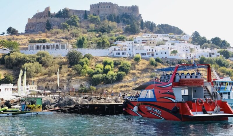 Rhodes: High Speed Cruise to Lindos - Key Points