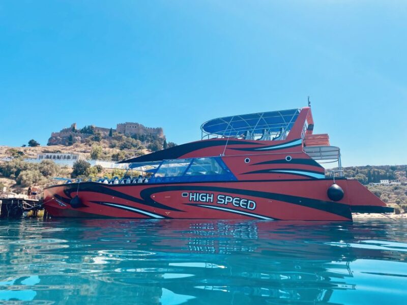 Rhodes: High Speed Cruise to Lindos - Navigating Lindos: Top Sights and Activities