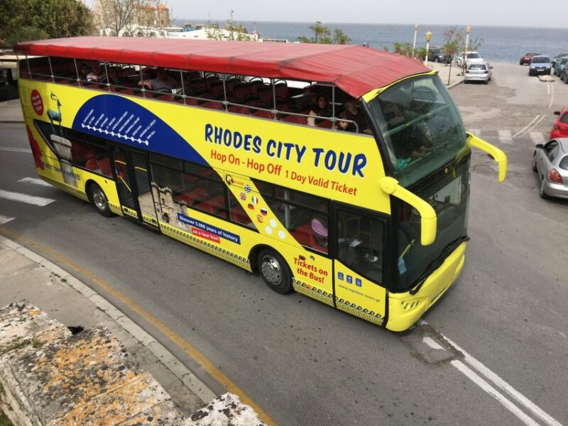 Rhodes: Hop-on Hop-off Bus and Submarine Tour - Practical Details and Meeting Points