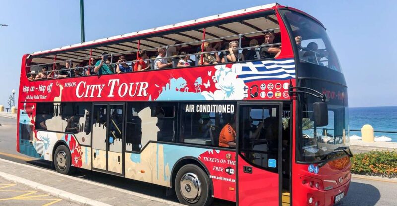 Rhodes: Hop-On Hop-Off Sightseeing Bus Tour - Key Points
