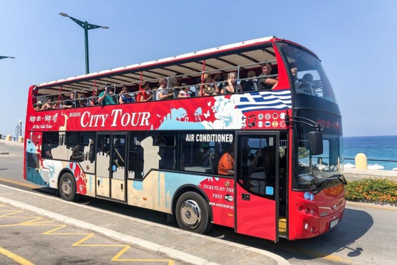 Rhodes: Hop-On Hop-Off Sightseeing Bus Tour - Exploring the Old Town and the Palace of the Grand Magister