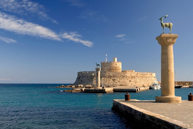 Rhodes & Lindos & Butterfly Valley - Private Half-day Excursion - Mandraki Harbour and the Iconic Statue of Rhodes