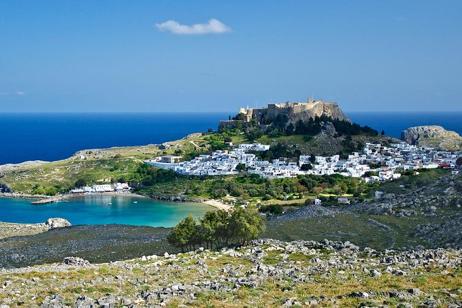 Rhodes Medieval town and Lindos Acropolis guided tour with Minibus . - Visiting the Site of the Colossus of Rhodes at Mandraki Port