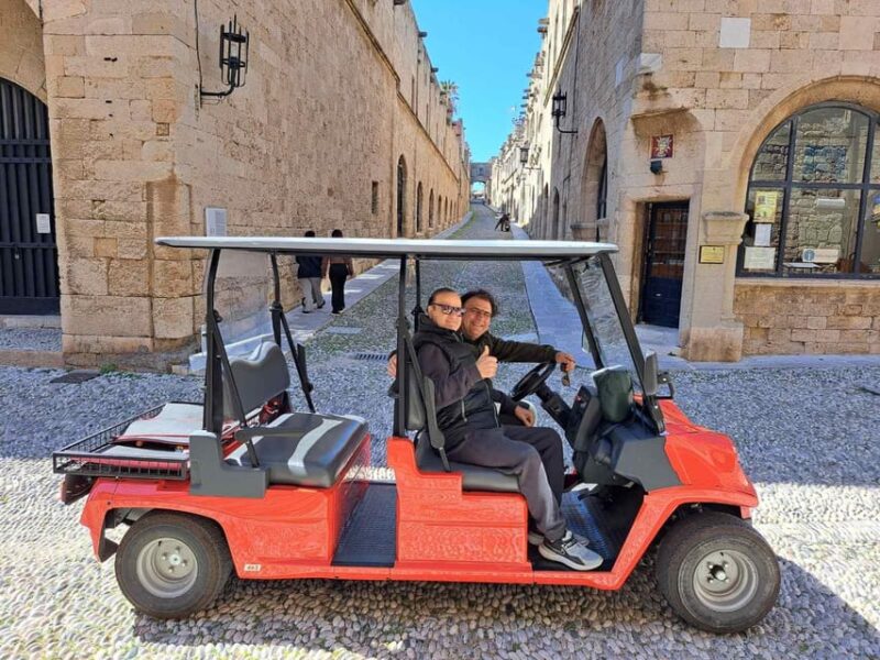 Rhodes: Old Town Highlights Guided Tour by Eco Vehicle - Explore Rhodes Old Town in a Unique Eco Vehicle Tour for Up to Three People