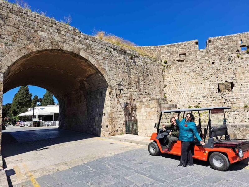 Rhodes: Old Town Highlights Guided Tour by Eco Vehicle - Seeing the Grandmasters Palace and Knight Street
