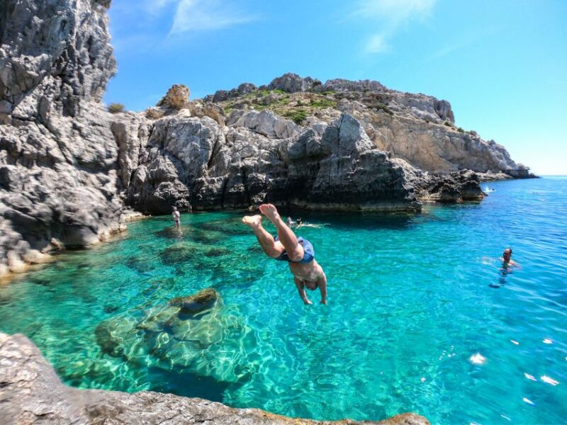 Rhodes: Pirates' Route Sea Kayaking Tour - The Homemade Picnic at Traounou Beach