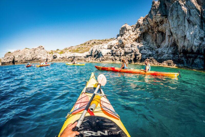 Rhodes: Pirates' Route Sea Kayaking Tour - The Return Paddling and Group Dynamic