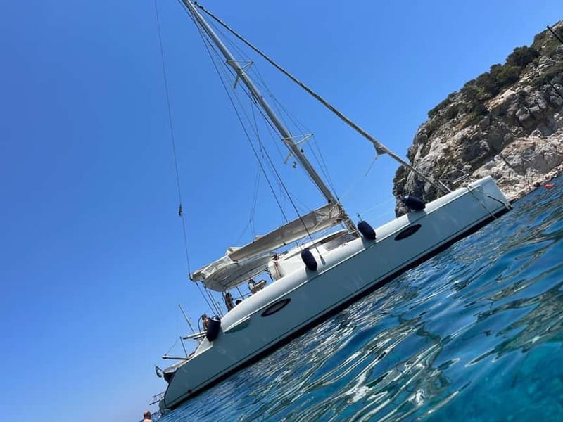 Rhodes Private Half Day Sailing Catamaran Cruise with drinks - Rhodes Private Half Day Sailing Catamaran Cruise with Drinks
