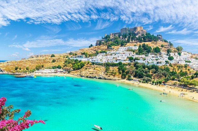 Rhodes Private Shore Excursion - Coastal Drive through Faliraki and Kalithea Springs