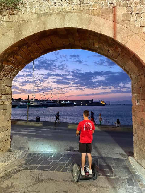 Rhodes: Rhodes by night Segway route - Starting Point and Meeting Details in Rhodes