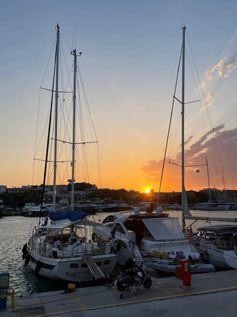 Rhodes: Rhodes by night Segway route - Riding Through the Windmills and Mandraki Harbor