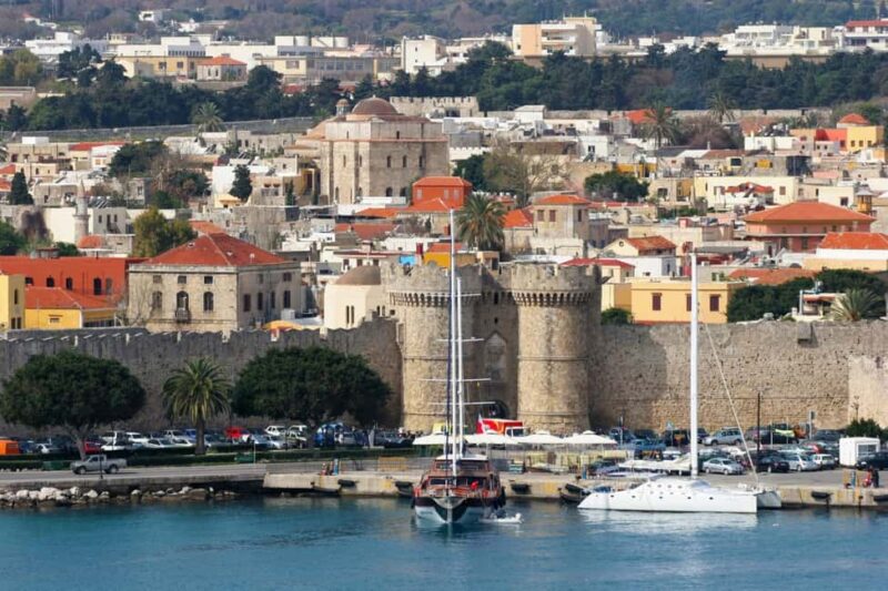 Rhodes: Round-Trip Transfer from Kolymbia, Afantou, or - Exploring Rhodes Old Town and the New Town at Your Own Pace