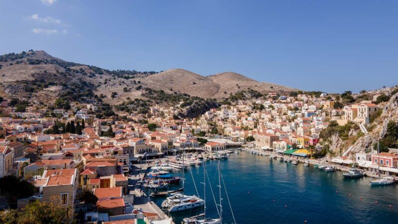 Rhodes: Scenic Cruise to Symi Island & St George Bay - Visiting the Knights Castle Ruins for Panoramic Views