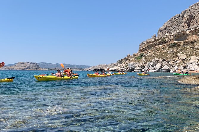 Rhodes Sea Kayaking Adventure small groups incl.Transfer & snack - What’s Included and What To Bring