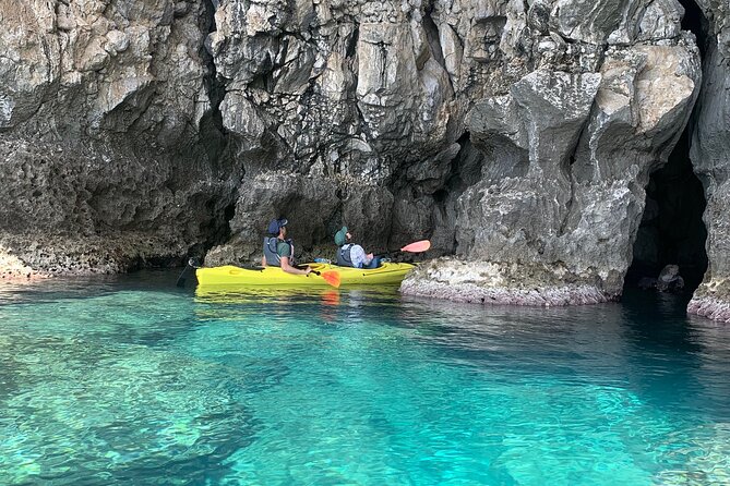Rhodes Sea Kayaking Adventure small groups incl.Transfer & snack - Exploring the Scenic Coastline and Hidden Beaches