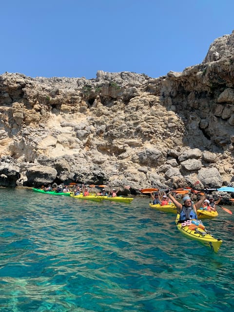 Rhodes Sea Kayaking In the Footsteps of Pirates - Key Points