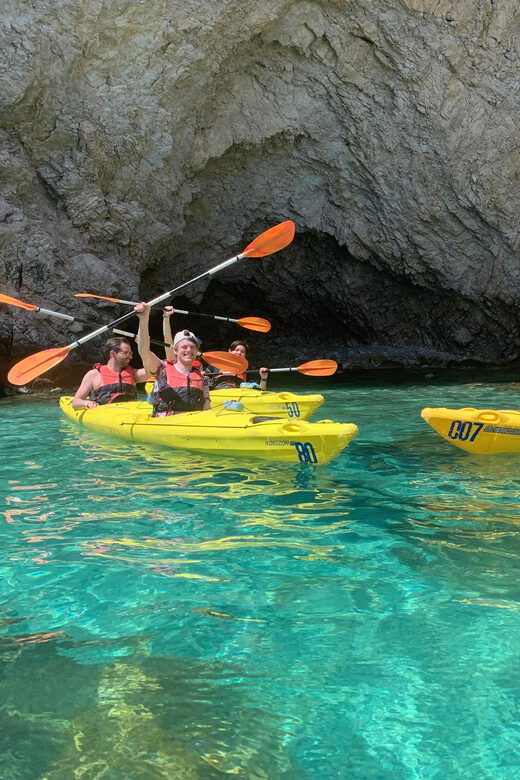 Rhodes Sea Kayaking In the Footsteps of Pirates - Returning South Toward Kalathos Bay
