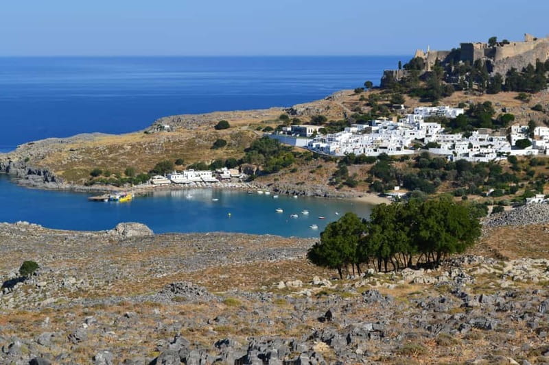 Rhodes: Small Group to Lindos with 4-Hours of Free Time - The White Saint Paul Monastery and the Ancient Theater
