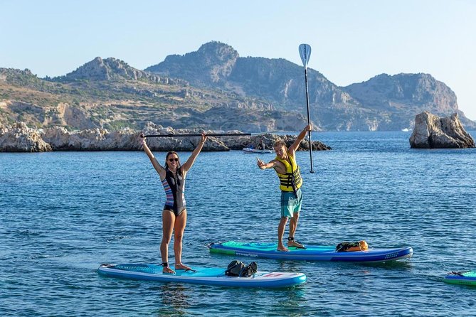 Rhodes: Stand Up Paddle & Snorkel Adventure - Guides and Safety on the Rhodes Paddleboard Tour