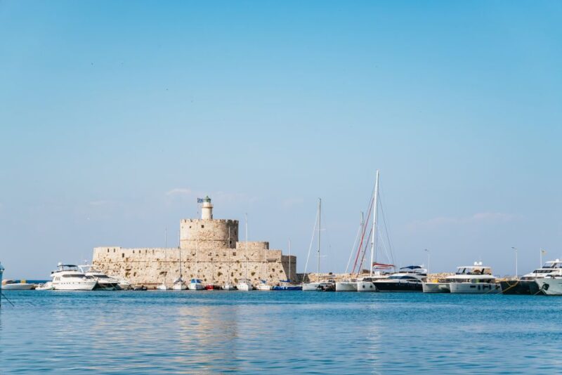 Rhodes: Sunset Catamaran Cruise with Dinner Buffet & Drinks - Dining Aboard: A Greek Buffet with Generous Portions