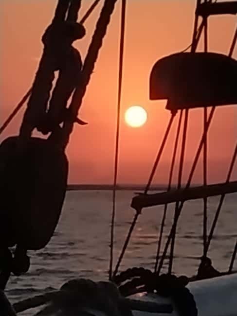 Rhodes: Sunset Cruise 1 hour on an 18th-Century Boat - Key Points