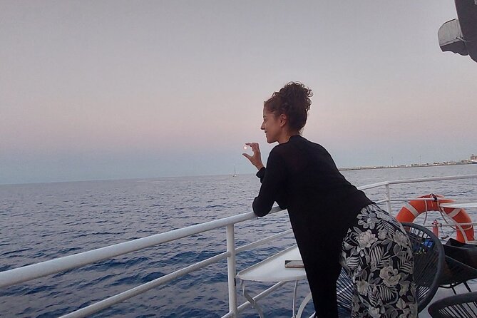 Rhodes Sunset Cruise - Swim and Dine w/ Live Music & Sunset! - Greek Buffet Dinner and Live Music Aboard "Romantika Dreams"