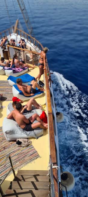 Rhodes: Sunset cruise, swimming stop, snaks & Drinks - The Final Stop at Rhodes Aquarium and Scenic Views