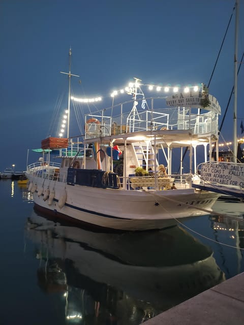 Rhodes: Sunset Cruise to Kallithea with Drinks and Snacks - Key Points