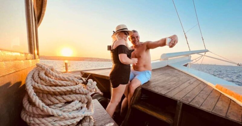 Rhodes: Sunset Cruise with Unlimited Aperol, Beer, and Wine - Swimming at Kallithea Springs: An Invigorating Waterside Break