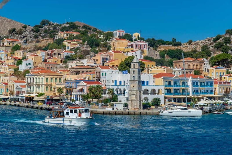 Rhodes: Symi, St George, Panormitis-Full day cruise-SYMI II - Saint Georges Bay: A Picture-Perfect Waterstop